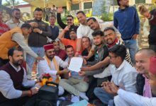 विधायक के आश्वासन पर आठवें दिन समाप्त हुआ धरना, मांगें पूरी नहीं होने पर पुनः आंदोलन की चेतावनी
